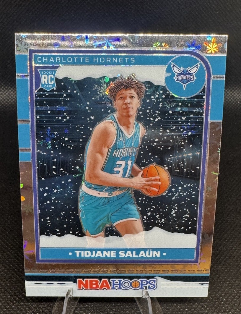 2024-25 Panini Nba Hoops - Rookies Tidjane Salaun #236 (RC) Winter Holo
