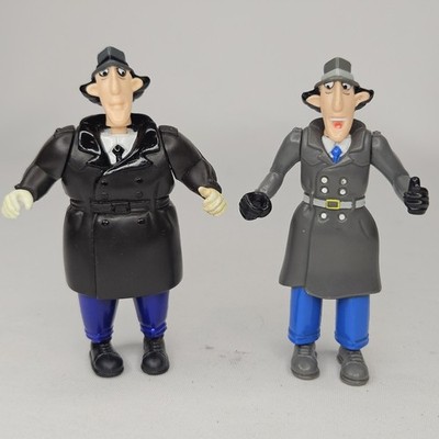 Set of 2 Inspector Gadget Action Figures 1991 Burger King Kids Meal Toys Lot RC1