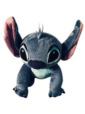 Disney Store Stitch Plush Stuffed Toy Lilo Stitch Blue Alien Sitting