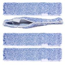 4 Pack 14" Microfiber Window Scrubber Refill Replacement Compatible with Unge...