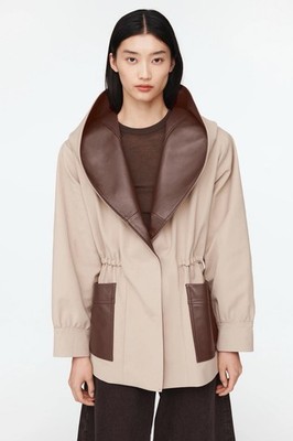 New Ducie Alice Canvas Hooded Jacket Size Small