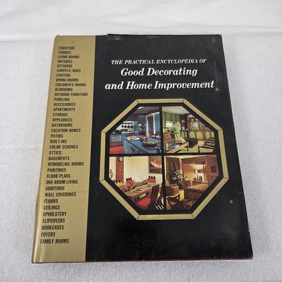 Vintage Practical Encyclopedia of Good Decorating & Home Improvement Vol 1 DJ