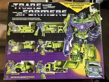 Vintage G1 Devastator Transformer 1985 F5717 Complete With Extra Parts Pre-owned