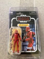 Star Wars Vintage Collection Sith Jet Trooper VC159 & Starcase Rise Of Skywalker