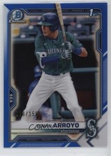 2021 Bowman Draft Chrome Blue Refractor 108/150 Edwin Arroyo #BDC-74 0s9t