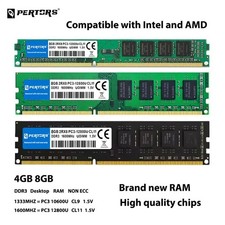Q-PERTORS DDR3 8GB 16GB 32GB 1333 1600MHZ 1.5V 240-Pin DIMM Desktop Memory RAM