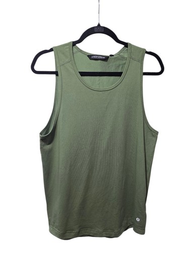 Athletifreak Herren Tank Oliv Activewear Größe M
