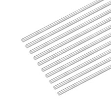 10pcs 304 Stainless Steel Round Rods 4mm x 350mm for RC DIY Craft Tool