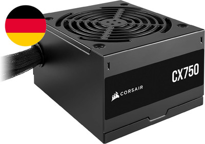 CORSAIR CX750 ATX 750W Netzteil - 80 plus Bronze Zertifiziert - Geräuscharm - Um