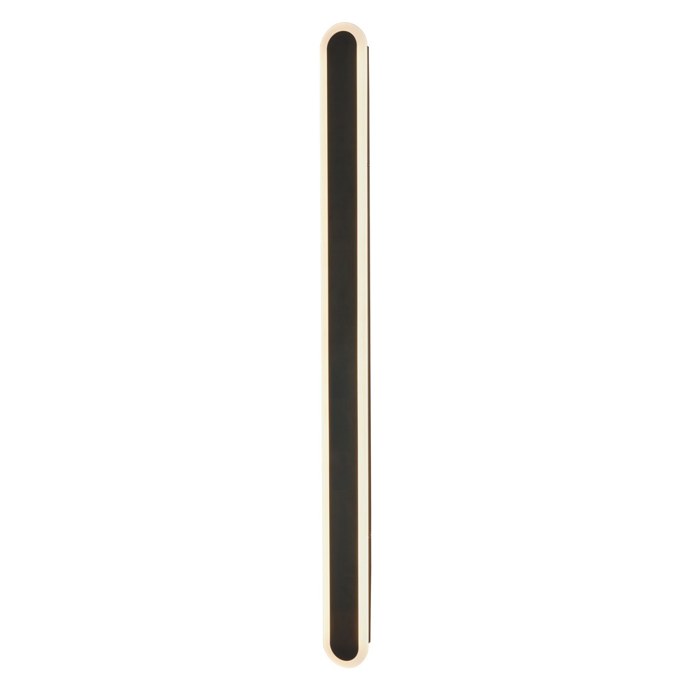 Litecraft Mitali Wall Light Outdoor Linear 32 Watt Integrated CCT LED - Black