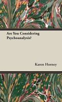 Karen Horney | Are You Considering Psychoanalysis? | Buch | Englisch (2008)