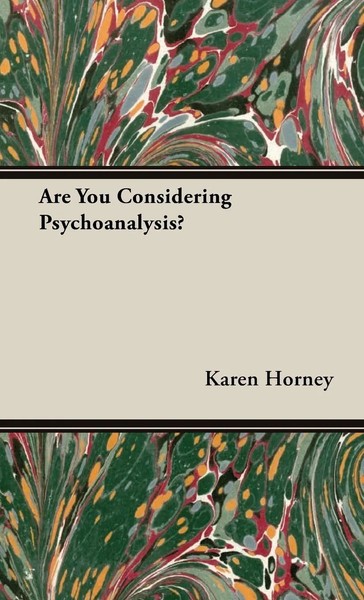 Karen Horney | Are You Considering Psychoanalysis? | Buch | Englisch (2008)-image