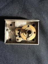 Petite Serrure Ancienne Avec Clé Placard Ou Autre Art Populaire