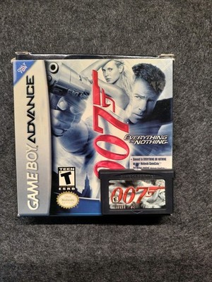 007 Everything or Nothing Gameboy Advance Nintendo James Bond