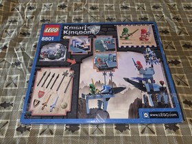 LEGO #8801 Knight's Kingdom Knight's Attack Barge 100% Complete In Box Vintage