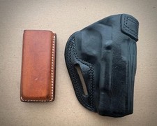 Bianchi #4 "Askins Avenger" Colt CMDR OWB Holster & Bianchi 20A Mag Holder