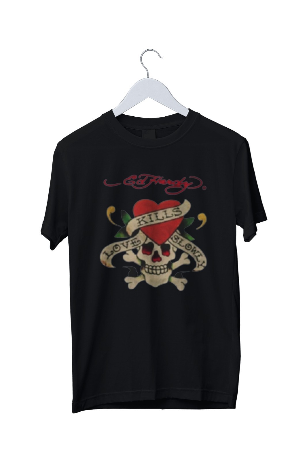 Vintage Ed Hardy Love Kills Slowly Unisex T-Shirt Mens S M L XL 2 3 4 XL