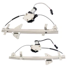 Rear Left Right Power Window Regulator With Motor For 1998-2003 Dodge Durango