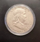 🔥 1961-D Frankiln Half Dollar 90% Silver CoinSnap analysis is Fine to AU🔥
