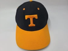 University of Tennessee Volunteers Adidas Fitted 7 1/2 Hat Cap NCAA Black Orange