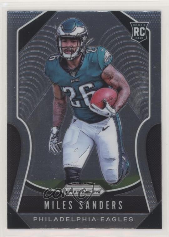 2019 Panini Prizm Rookies Miles Sanders #326 lz8