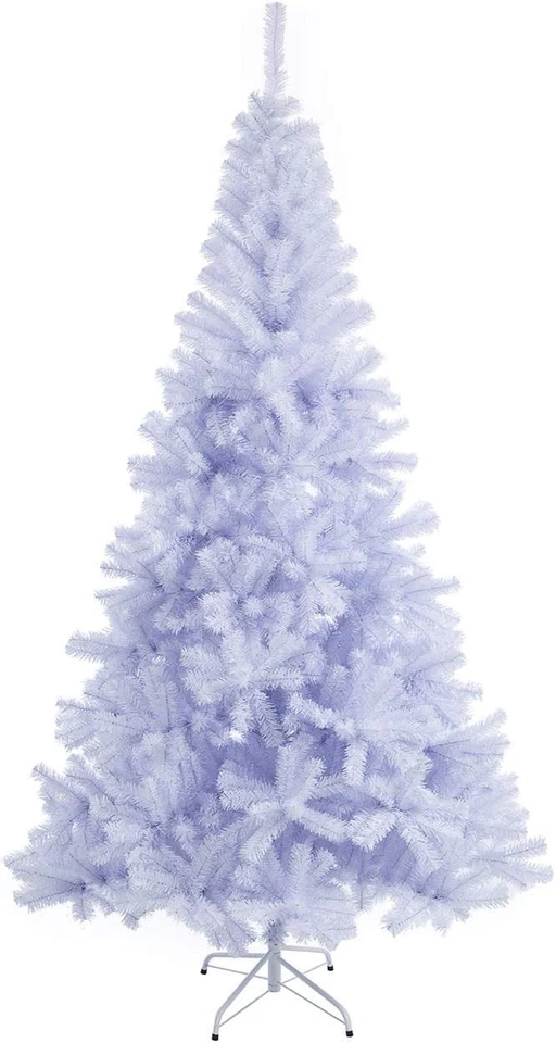 6 FT Premium White Artificial Christmas Tree 1000 Tips With Metal Stand - Image 2 of 4