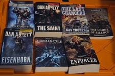 7 Warhammer 40,000 SC Book Lot Eisenhorn Enforcer The Saint Grey Knights Omnibus
