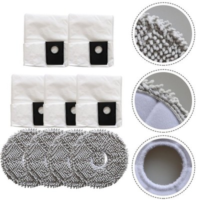 4 Mikrofaser Wischpads 5 Staubbeutel für Eureka J15 für Evo Ultra Saugroboter
