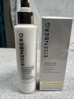 Eisenberg Paris, Lots Of Two Make Up Remover And Moisturizing Rich Cream