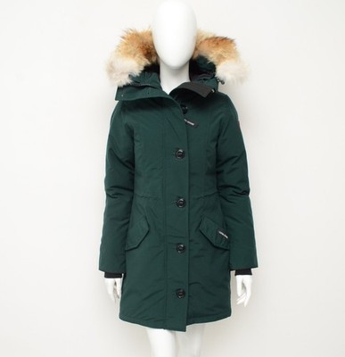 Authentic Womens Canada Goose Rossclair Real Fur Down Parka Jacket