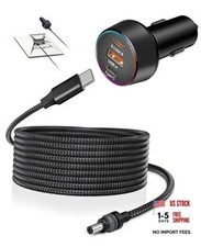 Starlink Mini Car Adapter with DC Power Cable, 12V-24V Car Charger 10FT