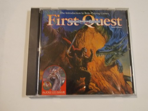 ADVANCED DUNGEONS & DRAGONS FIRST QUEST AUDIO CD GAME