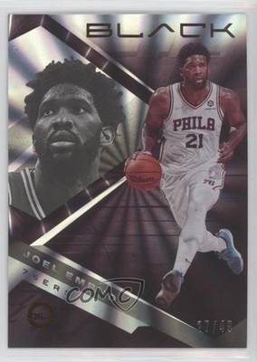 2021-22 Panini Black Copper 27/49 Joel Embiid #6 7y2