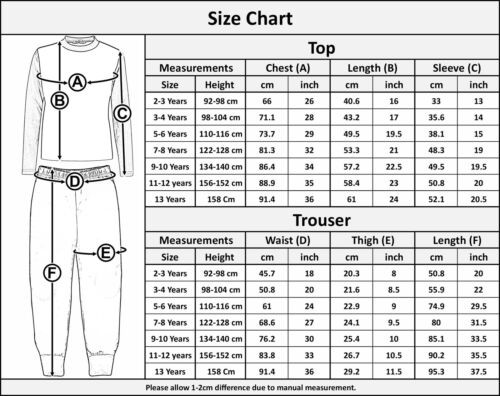 Kids Girls Boys Designer Eat Sleep Selfie Repeat Pajamas Lounge Wear PJS 2-13 Yr - Bild 2 von 10
