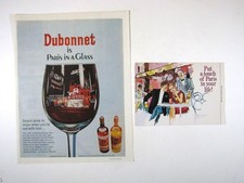 Print Ad Dubonnet Aperitif Wine Paris Recipe ...