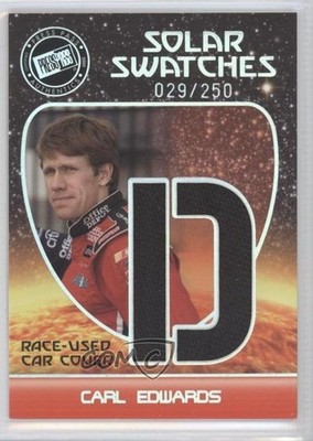2009 Press Pass Eclipse Solar Swatches 29/250 Carl Edwards (D) #SSCE6 0q4