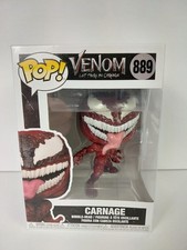 Funko Pop! Vinilo Carnage #889 Venom There Will Be Carnage Marvel con protector