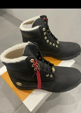 MENS TIMBERLAND 6 INCH PREMIUM WARM LINED Size 12 Men