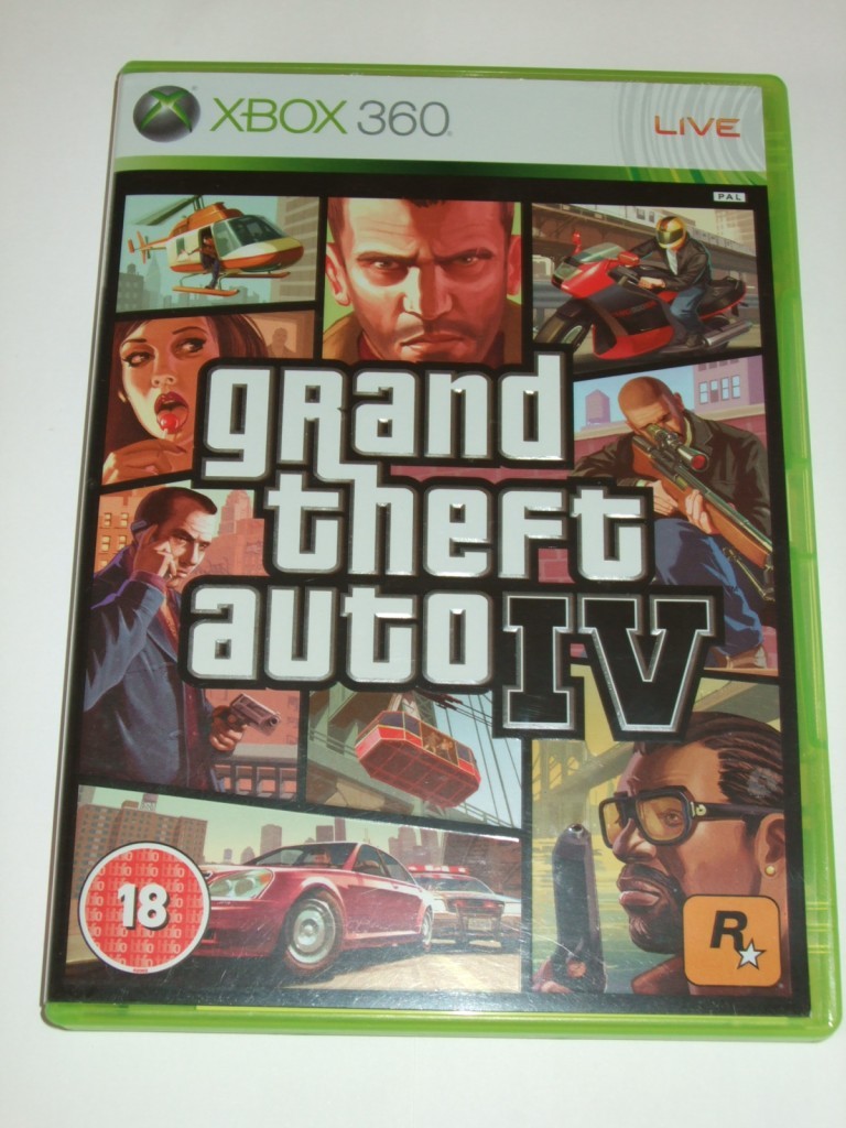 GTA 4 Grand Theft Auto IV 4 No Manual Or Map   Xbox 360   ""FREE P&P""