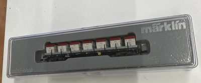 Märklin 82582 Z DB Deutsche Bahn AG Typ Res 687 Flachwagen M12