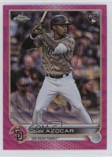 2022 Topps Chrome Update Pink Wave Refractor Jose Azocar #USC46 1b9b