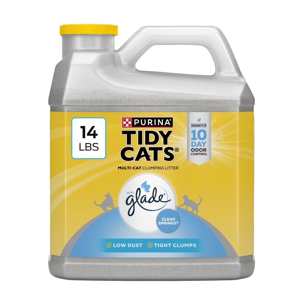 Odor Control Clumping Multi-Cat Litter with Clear Springs Sc