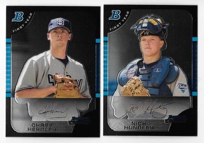 2005 Bowman CHROME Draft Picks - SAN DIEGO PADRES Team Set