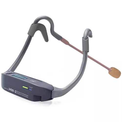 JTS R-2/HW-2 Mikrofonsystem Headset mit Funkempfänger Miniaturisiert - Bild 1 von 6