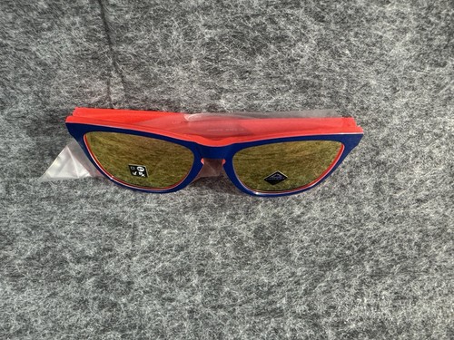 Gafas de sol Oakley Frogskins ASIAN FIT translúcidas rosa neón Prizm oro rosa NUEVO - Imagen 5 de 10