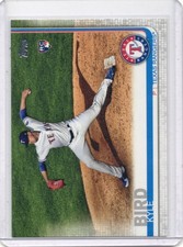 2019 Topps Update Series - Kyle Bird #US80 (RC) Texas Rangers