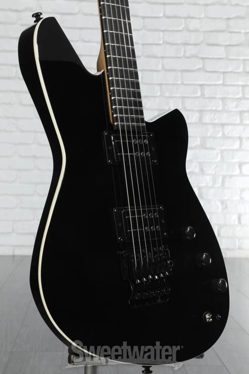 Guitarra eléctrica Reverend Kingbolt Blackout - negra medianoche Foto 3 de 4