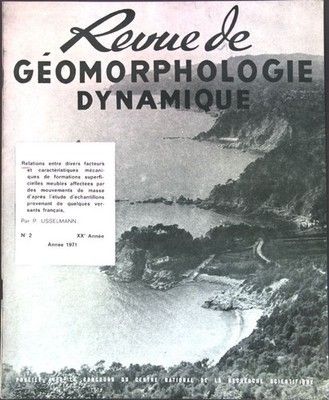 Relations entre divers facteurs et caractéristiques mécaniques de formations sup