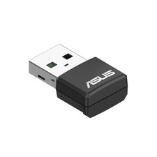 ASUS AX1800 Dual Band WiFi 6 USB Adapter, WiFi 6, 802.11ax, WPA3 Network Secu...