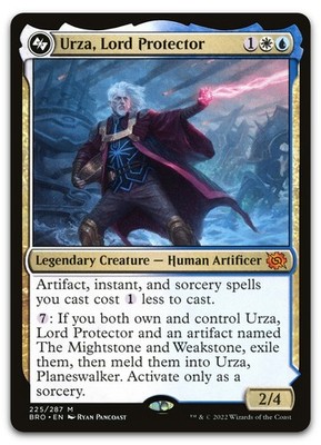 Urza, Lord Protector #225 (NM) Brothers' War BRO Magic MTG